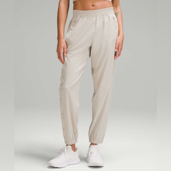 lululemon athletica Pants - lululemon Tear-Away Mid-Rise Track Pant in Mojave Tan